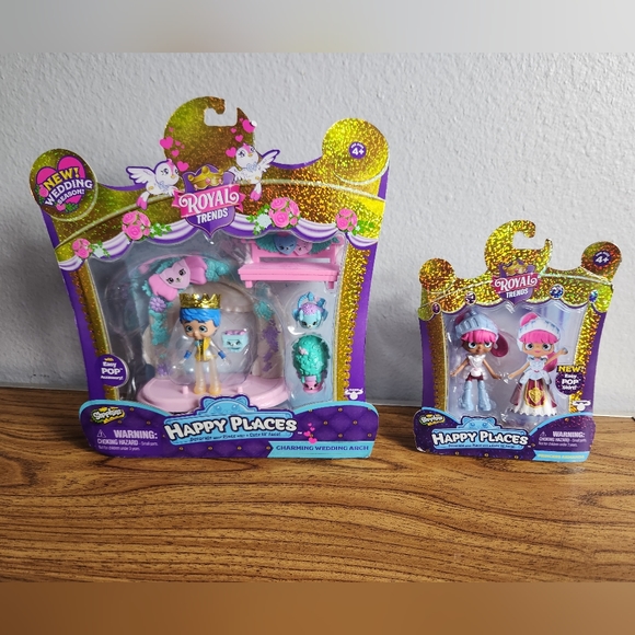 Shopkins  Toys  Shopkins Happy Places Royal Trends Bundle  Poshmark